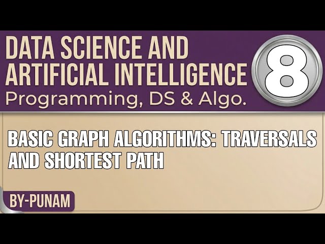 Basic graph algorithms: Traversal and shortest path | ONE SHOT | Competitive exams | Statistics b...