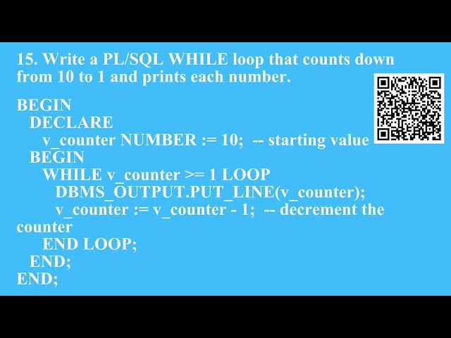 Writing and Executing Statements in PL/SQL | Q4 Oracle L5 P2 | SMILE ROAD