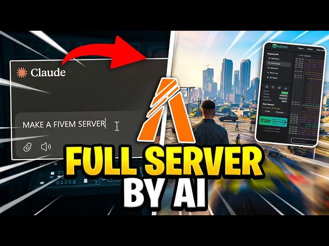 I Asked Claude AI To Make Me A FiveM Server... CRAZY!