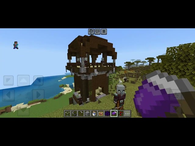 Building a Stunning Flying Island in Minecraft! ☁️🏝️ | Ultimate Skybase Creation! #minecraft