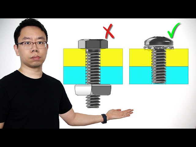 Most Mechanical Engineers Use the Wrong Fasteners