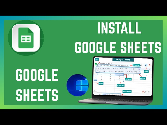 How To Install Google Sheets On Your Windows Computer
