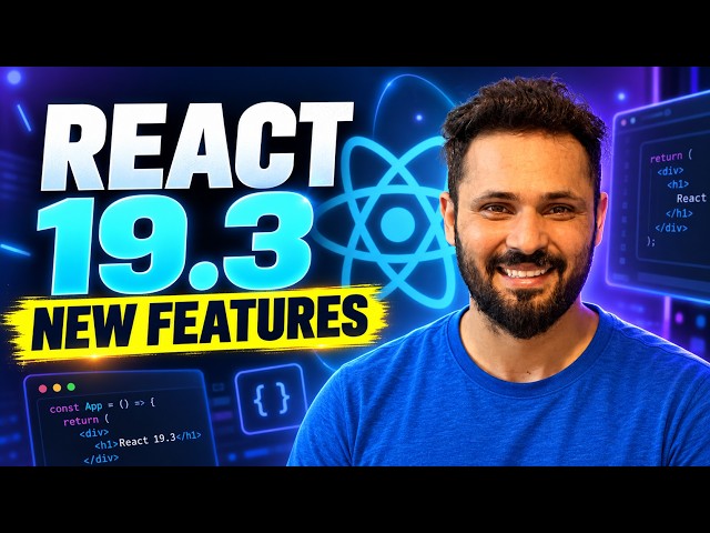 React 19.3 New Features Explained in Hindi | ViewTransition, Trusted Types & Server Components