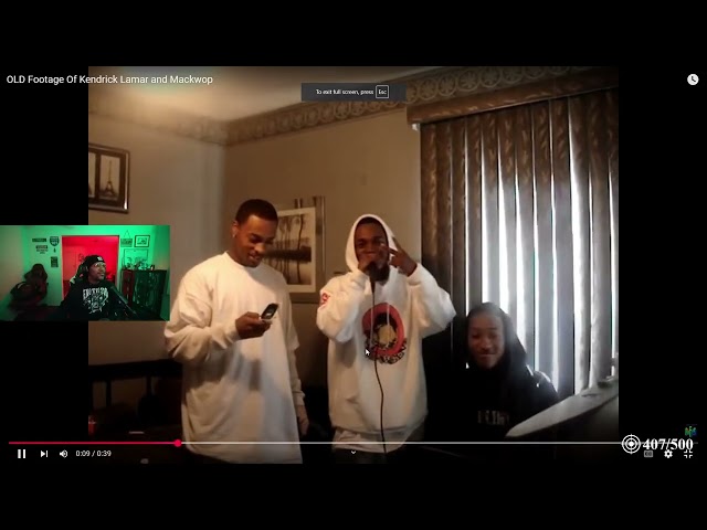 Mackwop , Kendrick Lamar & Yan Yan  In 2007