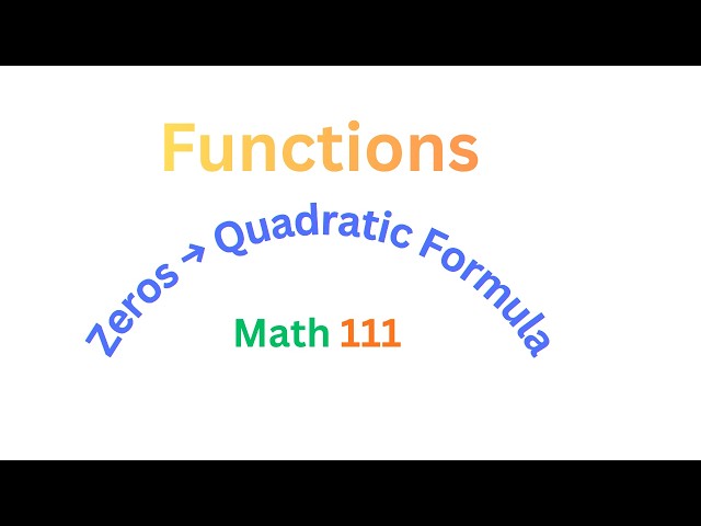 v3: Functions