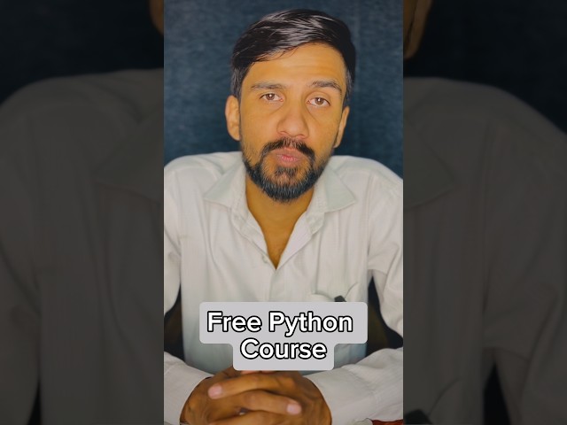 Free Python Course 🔥 | Zero to Hero Coding Start Today #coding #viral #programming #ai #ml #shorts