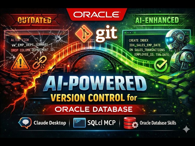 AI Reviews My Oracle Database Changes (Better Than Git Diff?) | Claude + Git + SQLcl MCP