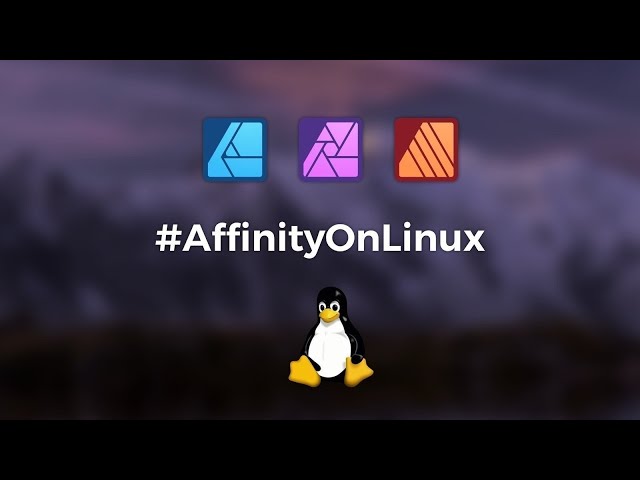 News Affinity On Linux with a single file start appimage no custom setup
