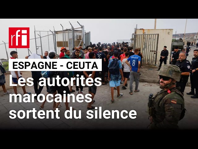 Afflux migratoire à Ceuta : le gouvernement marocain réagit après cinq jours de silence • RFI