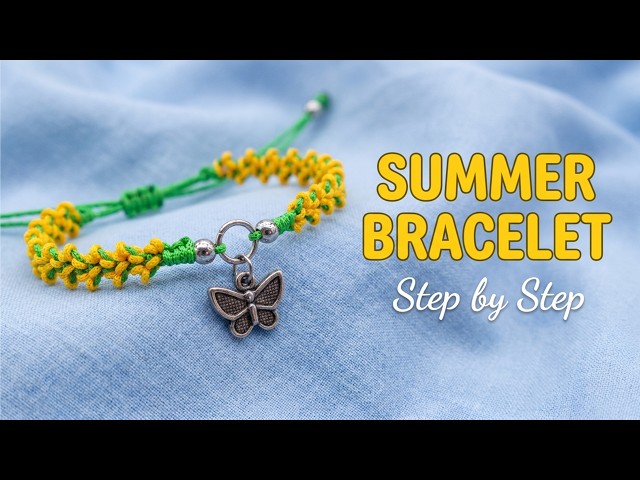 You’ll Want This Summer Bracelet After Seeing It 🌸 Easy DIY!