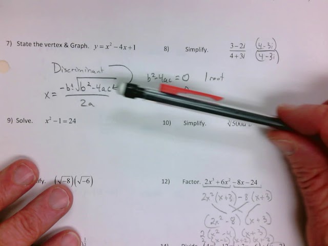 algebra 2 honors Final Review LAST MINUTE HELP!!!