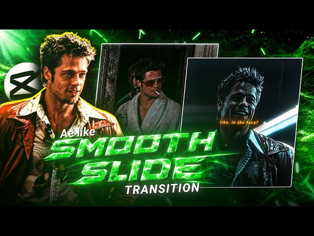 How to create smooth slide transition on Capcut / Capcut edit 
