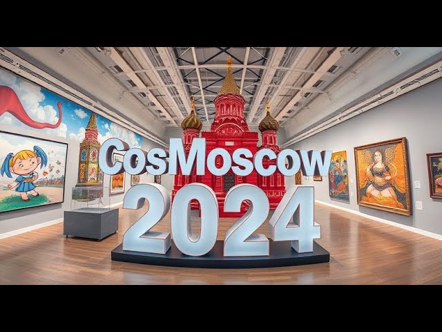 CosMoscow 2024 - Contemporary Art Exhibition 8K 360° Virtual Tour