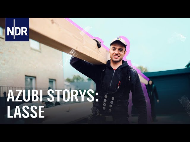 Carpentry apprentice Lasse has to put up with some taunts | Apprentice Stories | NDR Documentary