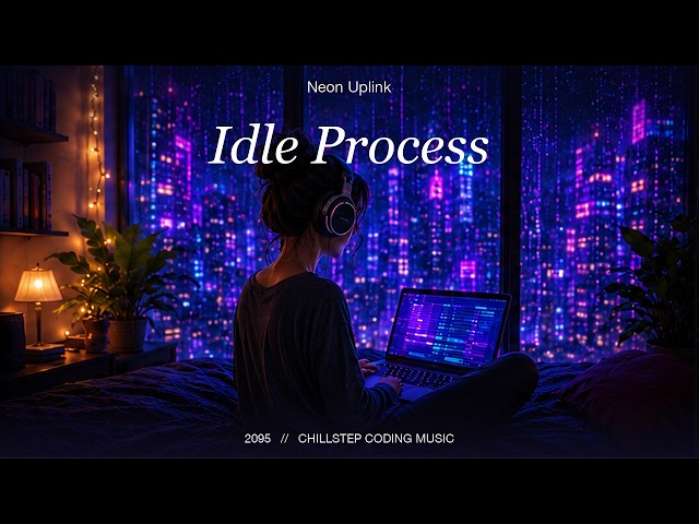 Coding Music for Programming, Late Night Work & Deep Focus 🎧 Chillstep "Idle Process" [1 Hour]