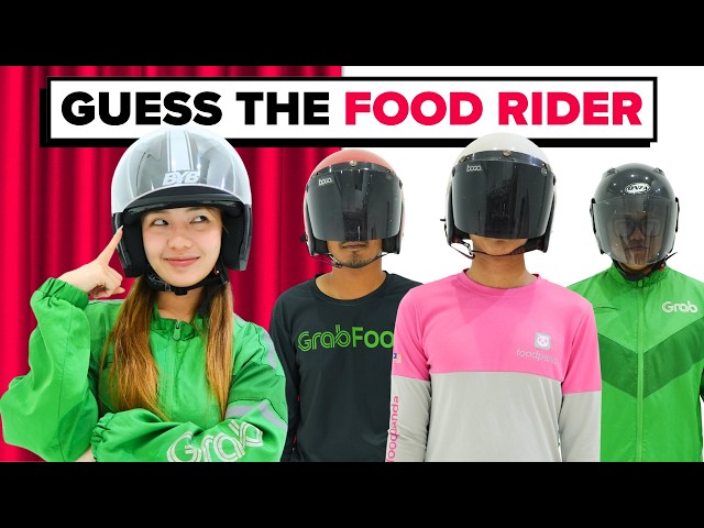 Guess the Fake Food Delivery Rider