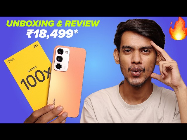 realme NARZO 100x 5G Unboxing & Review ⚡ 8000mAh Battery Beast is Here!