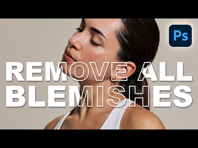NEW One Click Blemish Remove Tool in Photoshop