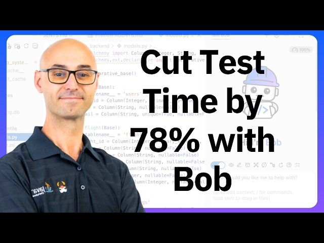 IBM Bob Optimizes Your Test Execution Order — 28 Minutes Down to 6