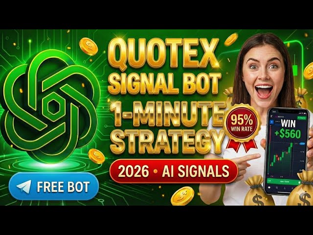 Quotex 1 Minute Strategy 2026 | Free Signal Bot Telegram ChatGPT Hack