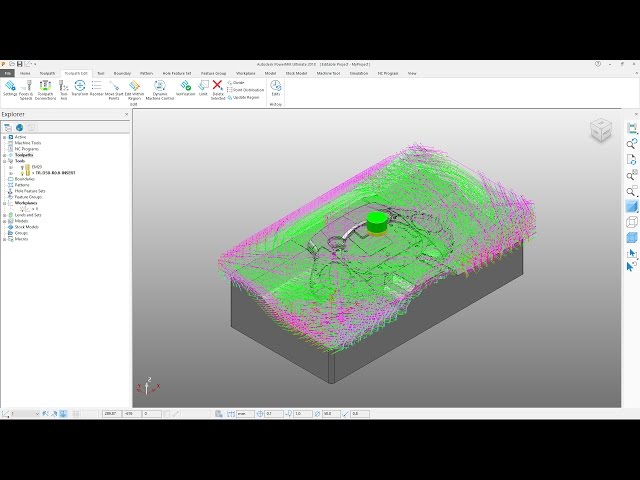 PowerMill 2018 Getting Started - Tutorial 2 - Roughing Toolpaths