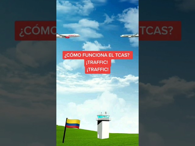 ASÍ FUNCIONA EL TCAS EN LOS AVIÓNES