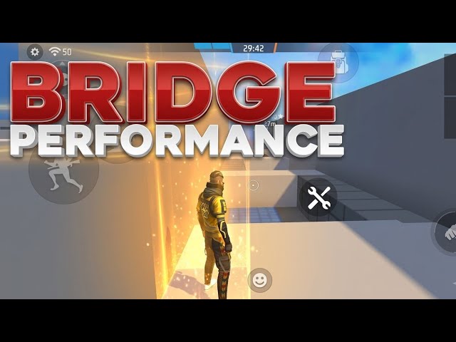 How to make bridge in performance mode free fire craftland | free fire craftland script zomjo 