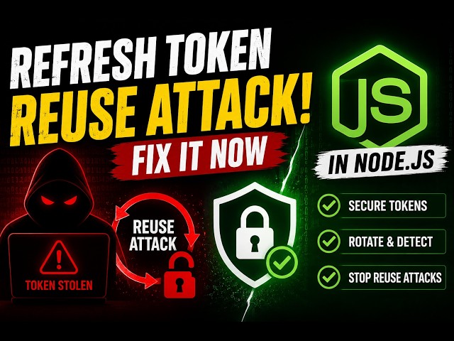 Your JWT Refresh Token Can Be Stolen! Fix Refresh Token Reuse in Node.js