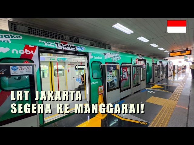 Exploring Jakarta LRT Before It Reaches Manggarai