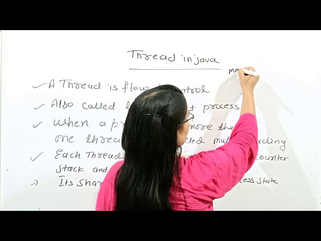 THREAD IN JAVA IN HINDI|JAVA FOR BEGINNERS IN HINDI|ZEENAT HASAN ACADEMY