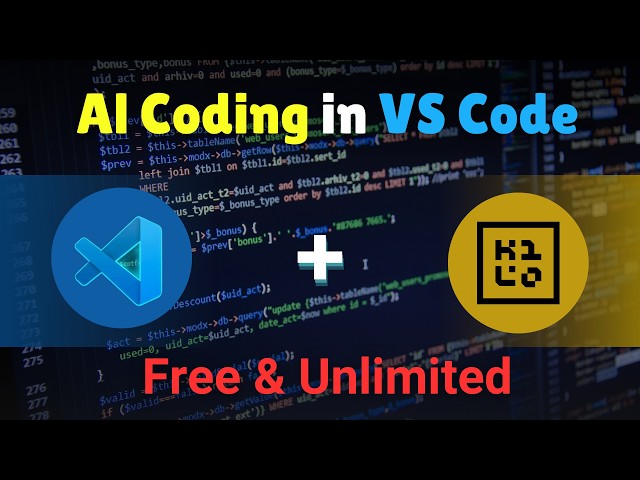 Kilo Code VS Code Extension – AI Coding Inside VS Code (Full Tutorial)