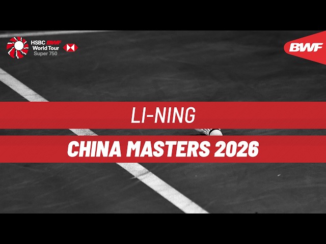 LI-NING China Masters 2026 | Luo/Wang (CHN) vs Nakade/Takahashi (JPN) | QF