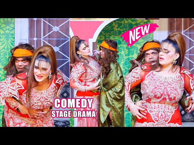 Vicky Kodu and Khubsurat Kaif | Asad Mukhra | Hamid Rangeela | Stage Drama | Seven Girlfriends #p...