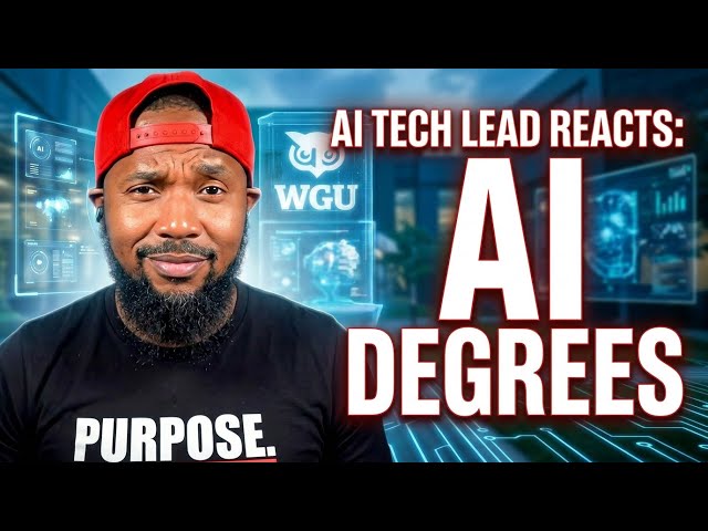 AI Expert REVEALS: "Do This $20 Step Before Spending Thousands on a Degree" (WGU AI Degree)