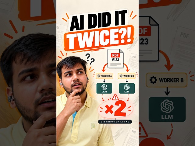 Why AI Processes the Same Job Twice 🤯 | Distributed Locks
