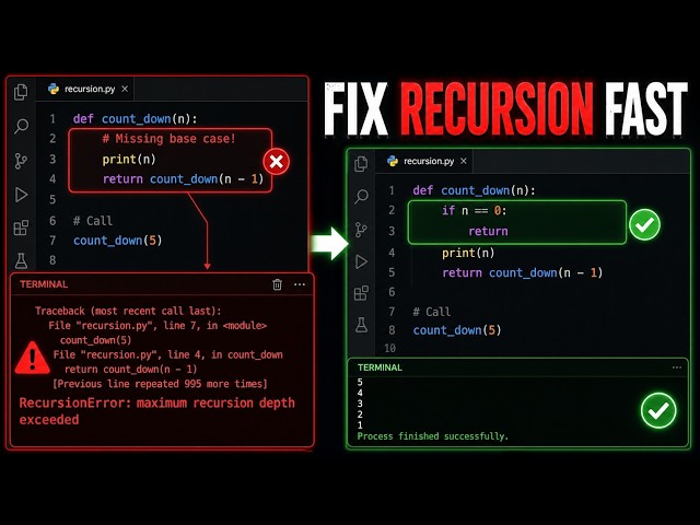 13 Python Recursion Problems Every Junior Should Solve