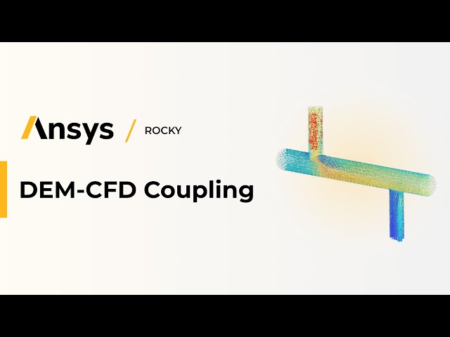Ansys Rocky: DEM-CFD Coupling