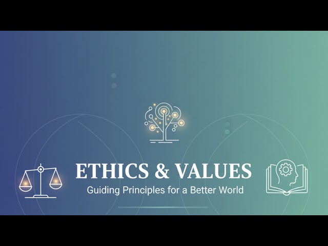 ETHICS AND VALUES  Live Stream