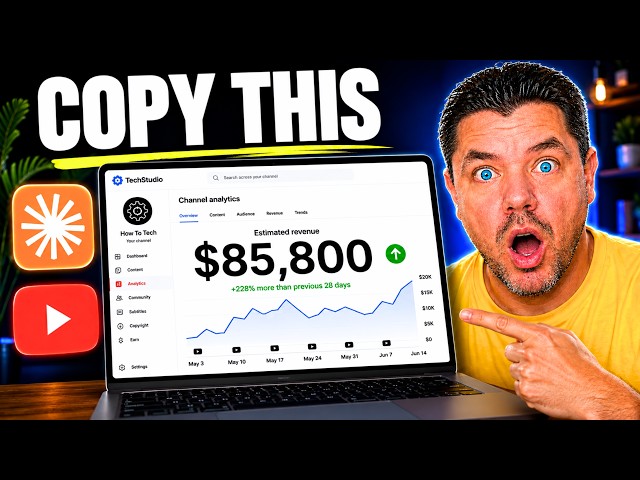 Copy This FACELESS YouTube Channel That Makes $85k/Mo (Using Claude)