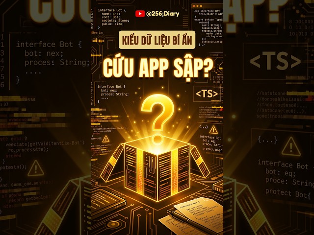 Kiểu dữ liệu "MA QUÁI" 👻giúp App Ngân Hàng không bao giờ Crash! 😱 #typescript#coding#short