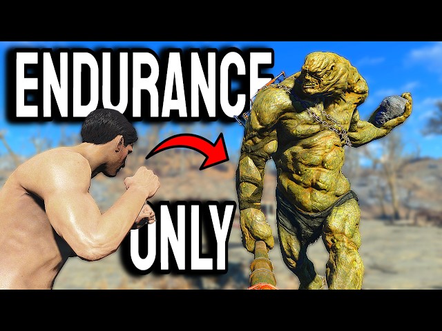 Fallout 4, But I Can Only Use Endurance