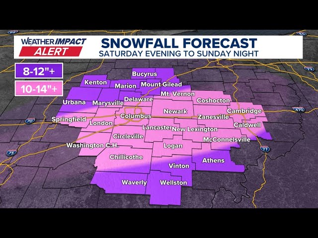 Winter Storm Warning: Latest forecast updates for central Ohio