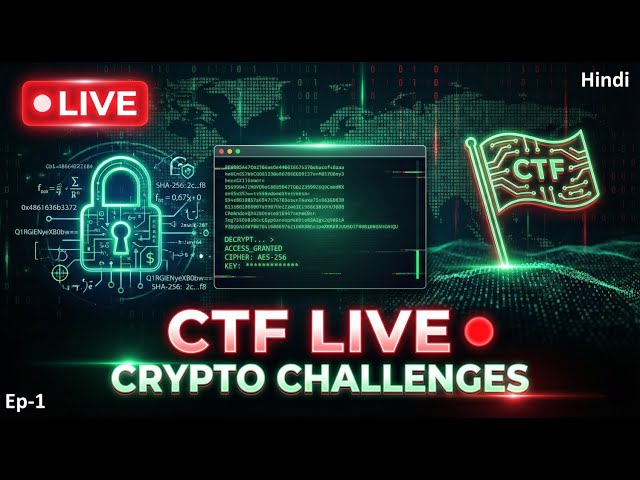Capture the Flag Live 🔴 Crypto Hackathon