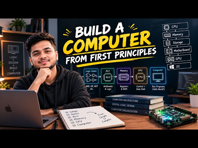 Build a Computer From First Principle 🔴