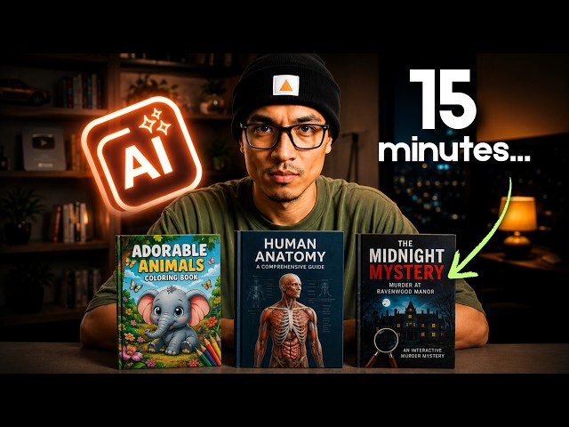 I Made 3 KDP Books with AI in 15 Minutes