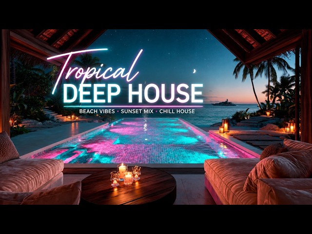 Relaxing Deep House ~ Chill Deep House Mix 2026 - Tropical Deep House Beach Music To Unwind
