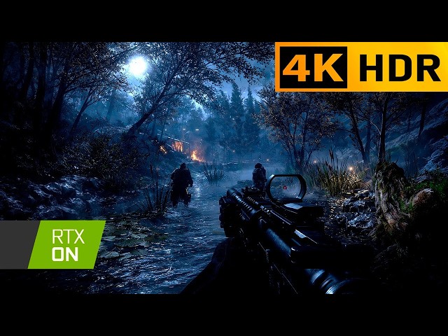 [4K] SAVING PRIVATE NIKOLAI | CALL OF DUTY 4 REMASTERED | BLACKOUT ULTRA GRAPHICS GAMEPLAY