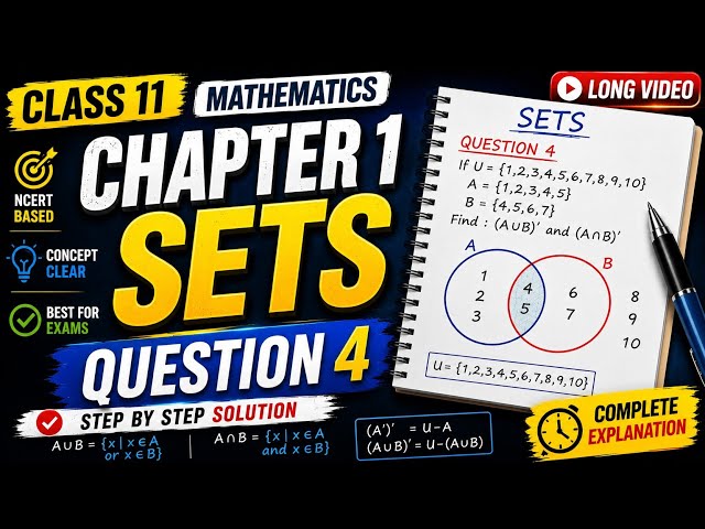 Q4.Write the following sets in a set builder form: