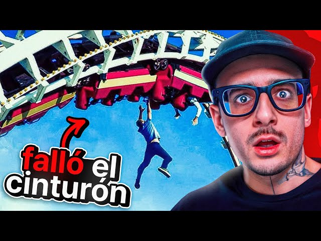 los peores ACCIDENTES en parques de atracciones. - mi reacción