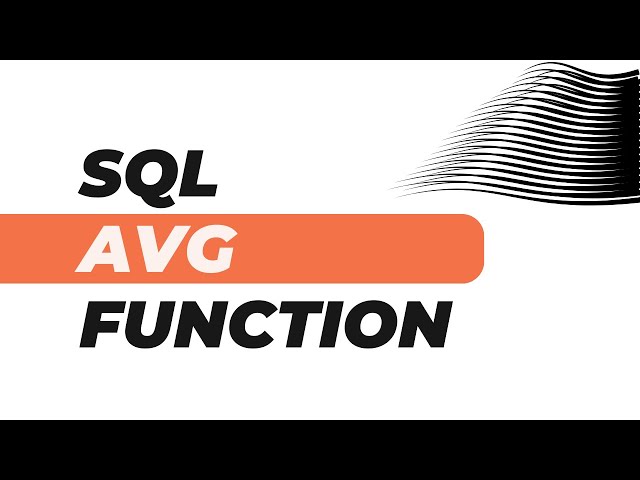 AVG Function in SQL | Oracle SQL fundamentals